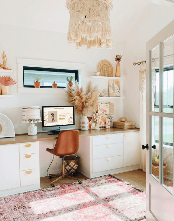 Aesthetic Home Office Decor Ideas